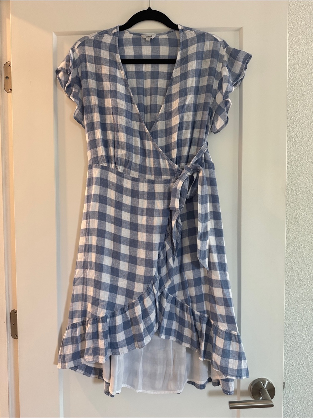 Rails Brigitte Dress in Periwinkle Check